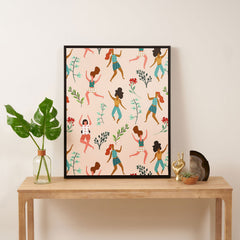 83 Oranges Central Park Zumba Art Canvas