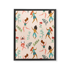 83 Oranges Central Park Zumba Art Canvas