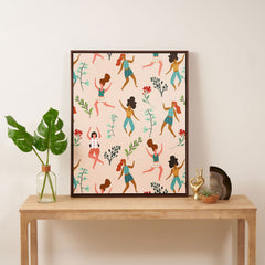 83 Oranges Central Park Zumba Art Canvas