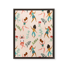 83 Oranges Central Park Zumba Art Canvas