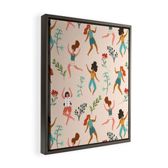 83 Oranges Central Park Zumba Art Canvas