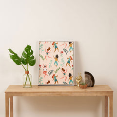 83 Oranges Central Park Zumba Art Canvas
