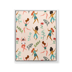 83 Oranges Central Park Zumba Art Canvas