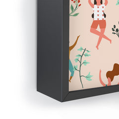 83 Oranges Central Park Zumba Framed Mini Art Print