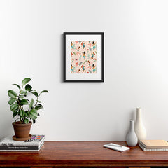 83 Oranges Central Park Zumba Framed Art Print