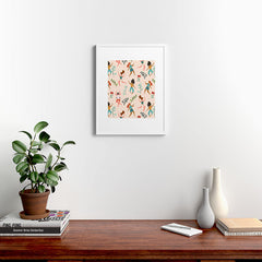 83 Oranges Central Park Zumba Framed Art Print