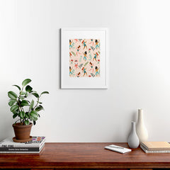 83 Oranges Central Park Zumba Framed Art Print
