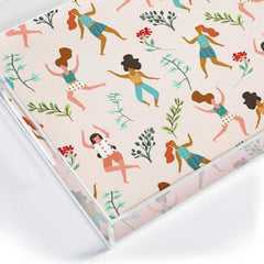 83 Oranges Central Park Zumba Acrylic Tray