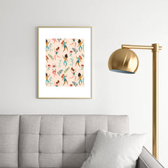 83 Oranges Central Park Zumba Metal Framed Art Print