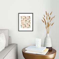 83 Oranges Central Park Zumba Metal Framed Art Print