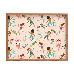 83 Oranges Central Park Zumba Rectangular Tray