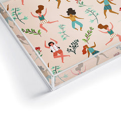 83 Oranges Central Park Zumba Acrylic Tray