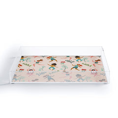 83 Oranges Central Park Zumba Acrylic Tray