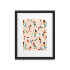83 Oranges Central Park Zumba Framed Art Print