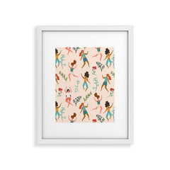 83 Oranges Central Park Zumba Framed Art Print