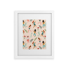 83 Oranges Central Park Zumba Framed Art Print