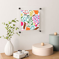 83 Oranges Charm Floating Acrylic Print
