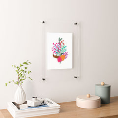 83 Oranges Charm Floating Acrylic Print