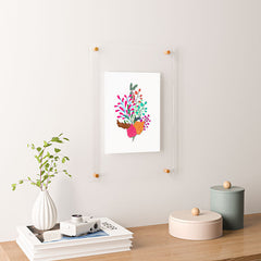 83 Oranges Charm Floating Acrylic Print