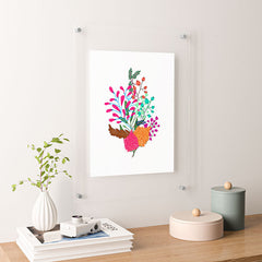 83 Oranges Charm Floating Acrylic Print