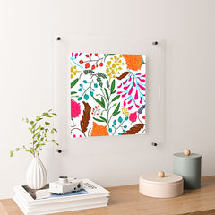 83 Oranges Charm Floating Acrylic Print