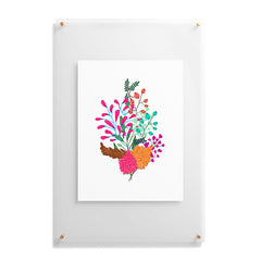 83 Oranges Charm Floating Acrylic Print