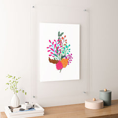 83 Oranges Charm Floating Acrylic Print