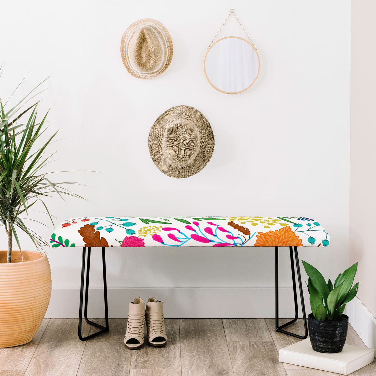 83 Oranges Charm Bench