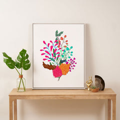 83 Oranges Charm Art Canvas