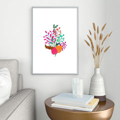 83 Oranges Charm Metal Framed Art Print