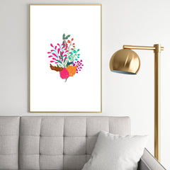 83 Oranges Charm Metal Framed Art Print