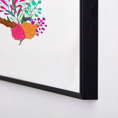 83 Oranges Charm Metal Framed Art Print