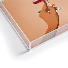 83 Oranges Cheers to Love Acrylic Tray