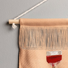 83 Oranges Cheers to Love Wall Hanging Portrait