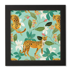 83 Oranges Cheetah Jungle Framed Wall Art