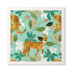 83 Oranges Cheetah Jungle Framed Wall Art