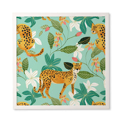 83 Oranges Cheetah Jungle Framed Wall Art