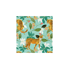 83 Oranges Cheetah Jungle Art Print
