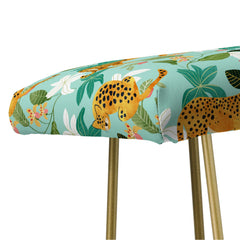 83 Oranges Cheetah Jungle Bench