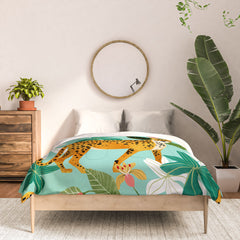 83 Oranges Cheetah Jungle Comforter
