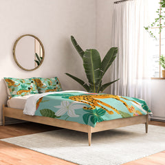 83 Oranges Cheetah Jungle Comforter