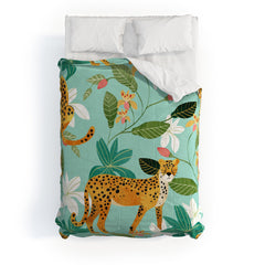83 Oranges Cheetah Jungle Comforter