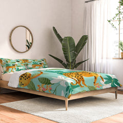 83 Oranges Cheetah Jungle Comforter