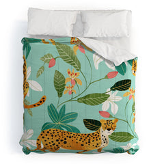 83 Oranges Cheetah Jungle Comforter
