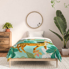 83 Oranges Cheetah Jungle Comforter
