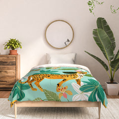 83 Oranges Cheetah Jungle Comforter