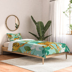 83 Oranges Cheetah Jungle Comforter