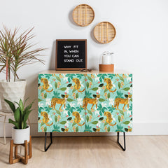 83 Oranges Cheetah Jungle Credenza