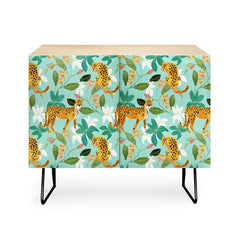 83 Oranges Cheetah Jungle Credenza