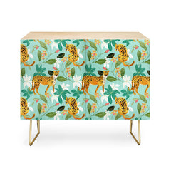83 Oranges Cheetah Jungle Credenza